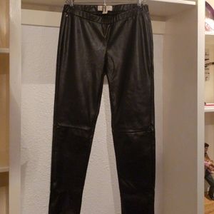 Michael Kors Faux Leather Leggings